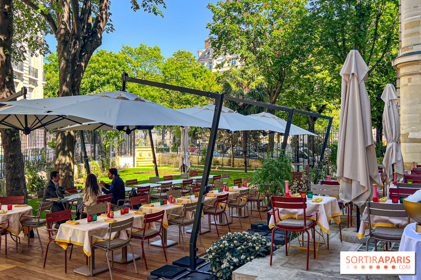 Le Jardin, le restaurant-terrasse de Ducasse Baccarat