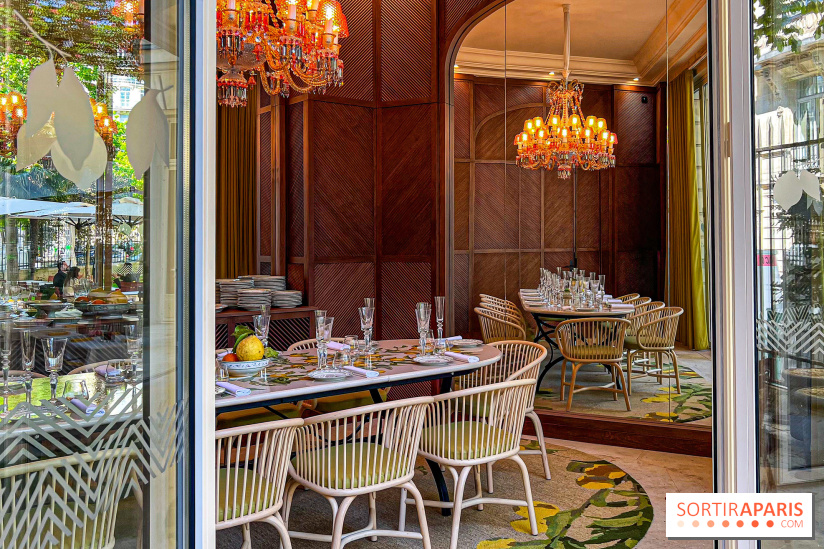 Le Jardin, le restaurant-terrasse de Ducasse Baccarat
