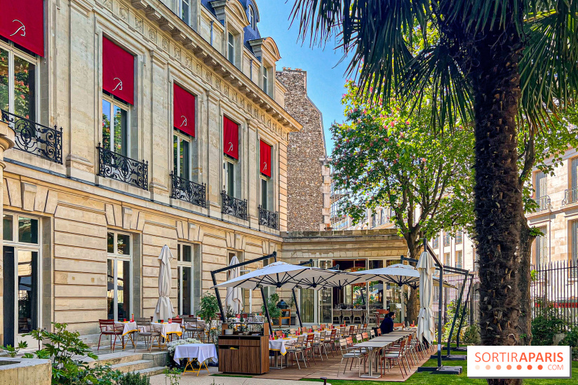 Le Jardin, le restaurant-terrasse de Ducasse Baccarat