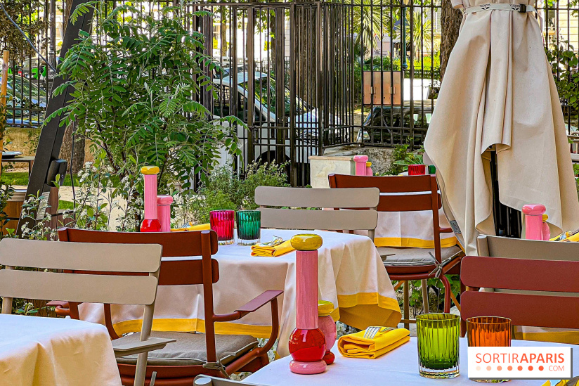 Le Jardin, le restaurant-terrasse de Ducasse Baccarat