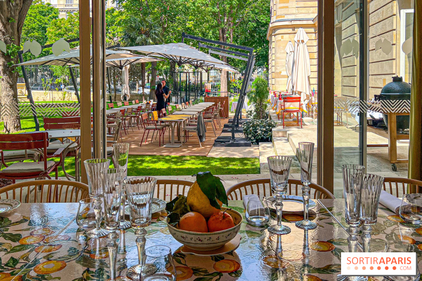 Le Jardin : le nouveau restaurant-terrasse bucolique d'Alain Ducasse chez Baccarat