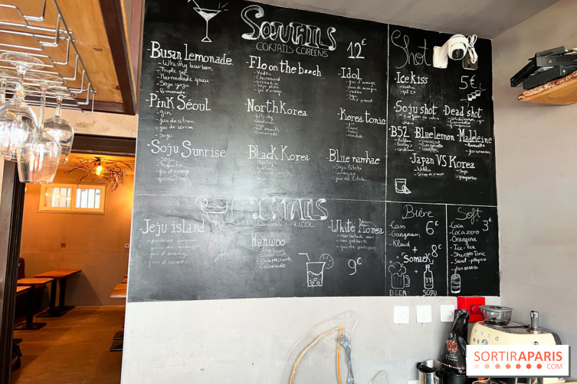 Hanwoo Korean Cafe & Bar - Ardoise cocktails