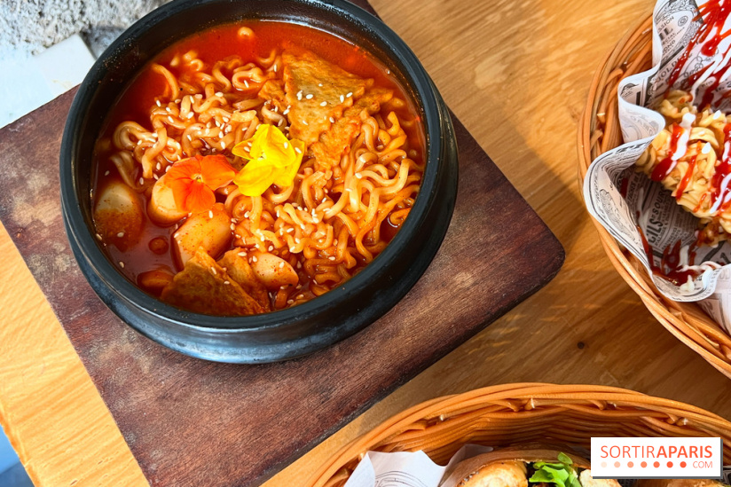 Hanwoo Korean Cafe & Bar - Ramen aux tteokbokki (Rabokki)