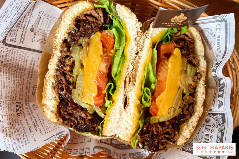 Hanwoo Korean Cafe & Bar - Burger bulgogi canard