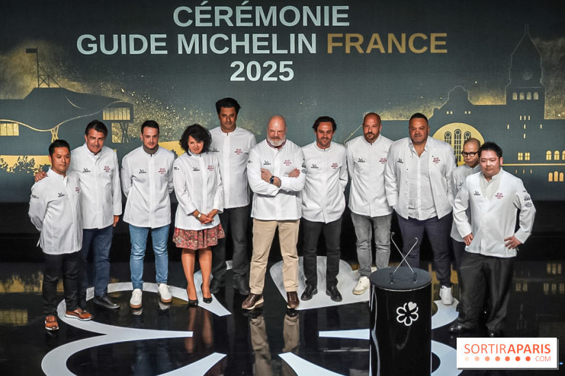 Cérémonie du Guide Michelin 2025 - 2 étoiles 