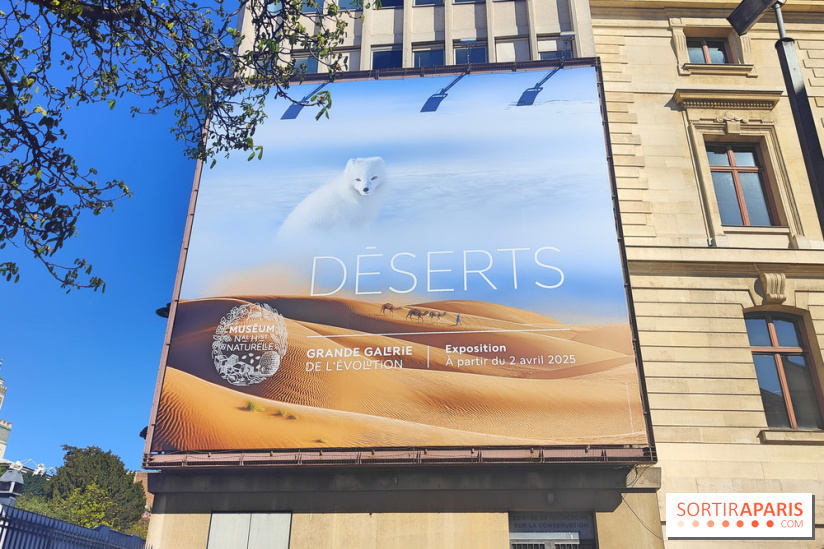 Déserts : l'exposition scientifique se dévoile au Muséum d'Histoire naturelle de Paris