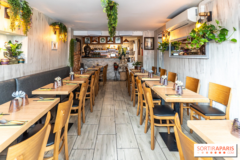 Buja restaurant végétarien thaï et Viet Paris 13e - photos - salle