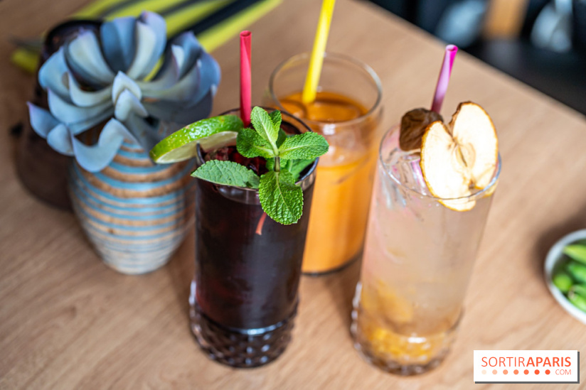 Buja restaurant végétarien thaï et Viet Paris 13e - photos - boissons