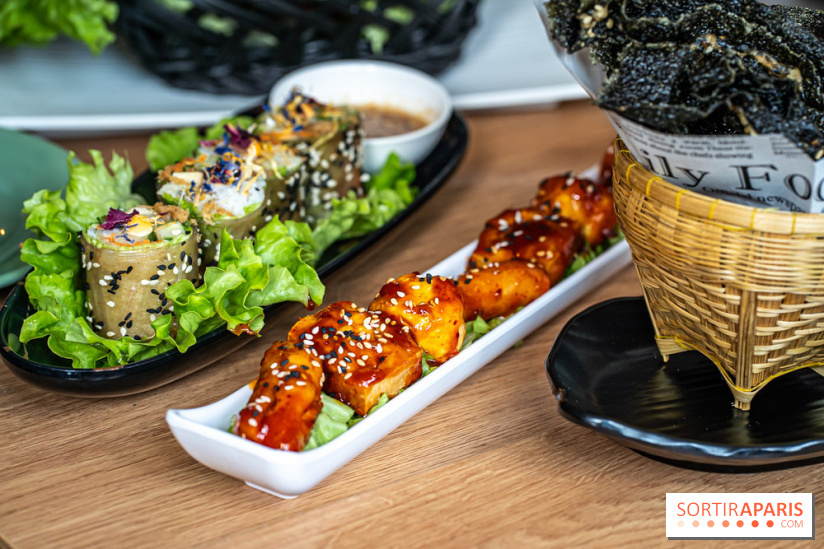 Buja restaurant végétarien thaï et Viet Paris 13e - photos - Tofu des Trois Rois