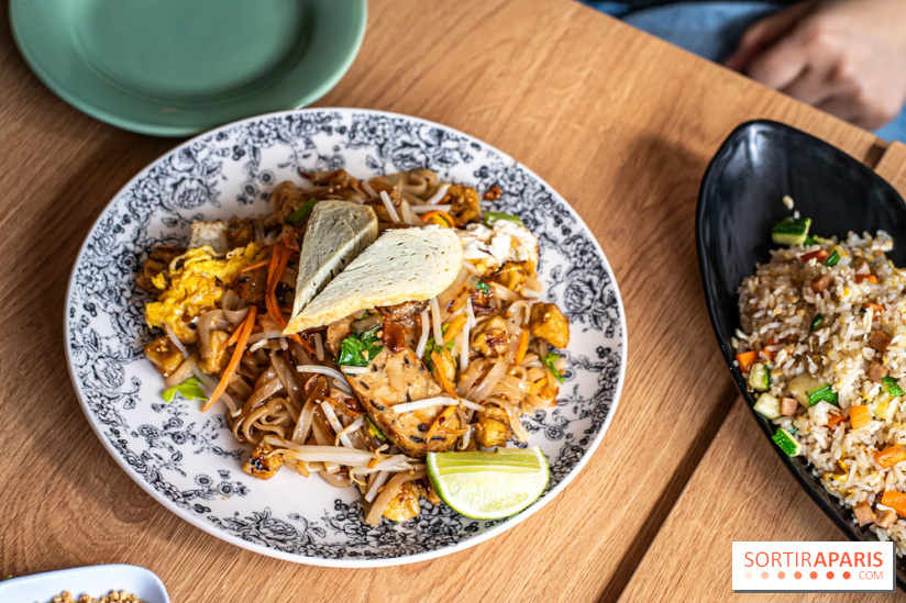 Buja restaurant végétarien thaï et Viet Paris 13e - photos - pas thai