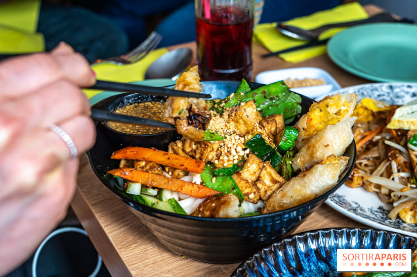 Buja restaurant végétarien thaï et Viet Paris 13e - photos - pas thai