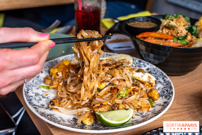 Buja restaurant végétarien thaï et Viet Paris 13e - photos - pad thai