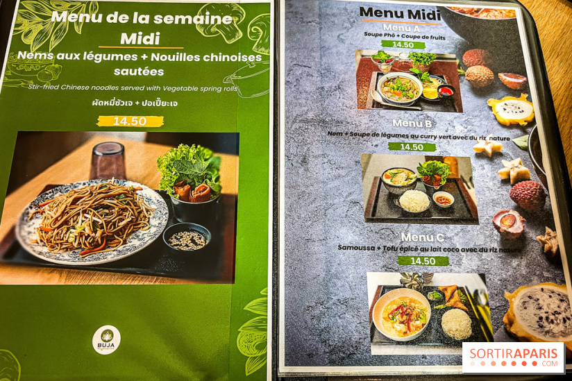 Buja restaurant végétarien thaï et Viet Paris 13e - photos