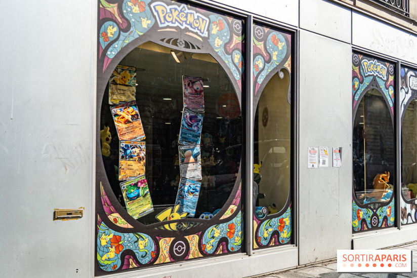 Premiere boutique Pokémon de Paris en photo