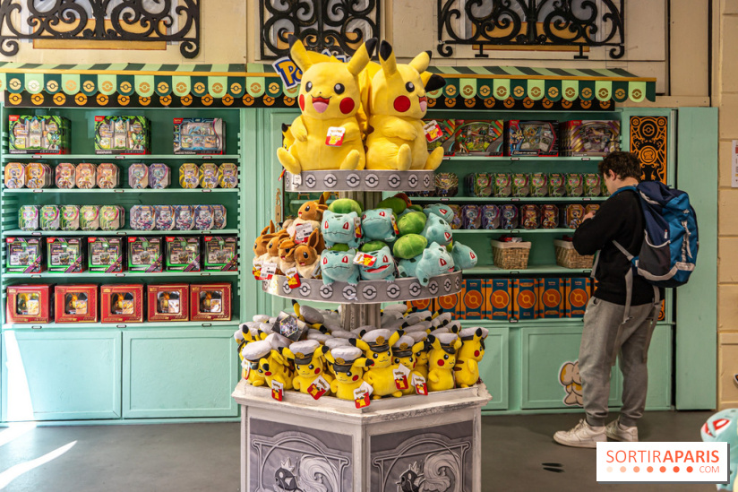 Premiere boutique Pokémon de Paris en photo
