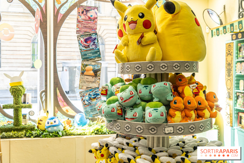 Premiere boutique Pokémon de Paris en photo