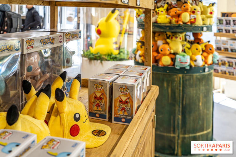 Premiere boutique Pokémon de Paris en photo