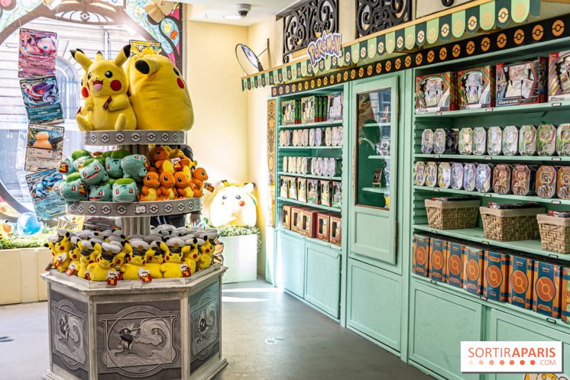 Premiere boutique Pokémon de Paris en photo