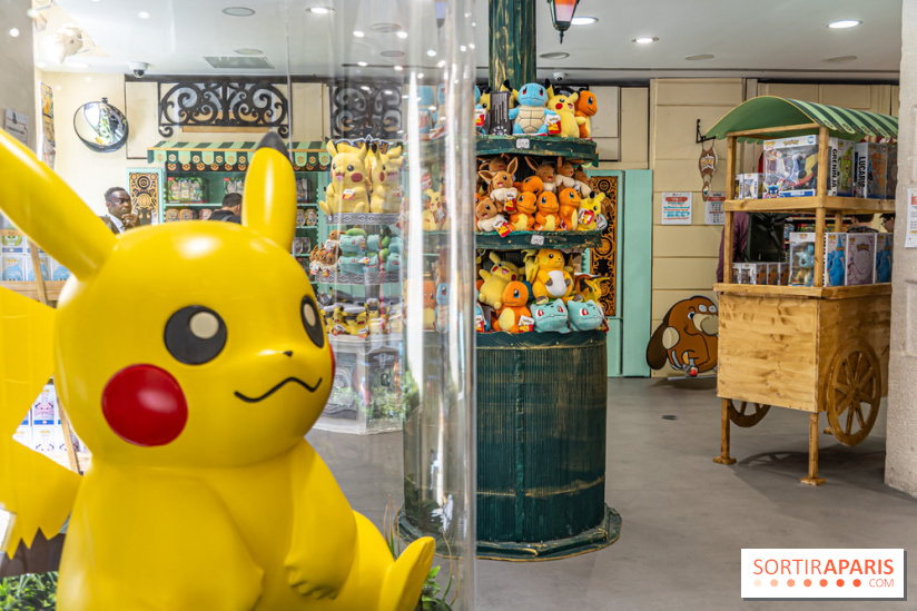 Premiere boutique Pokémon de Paris en photo