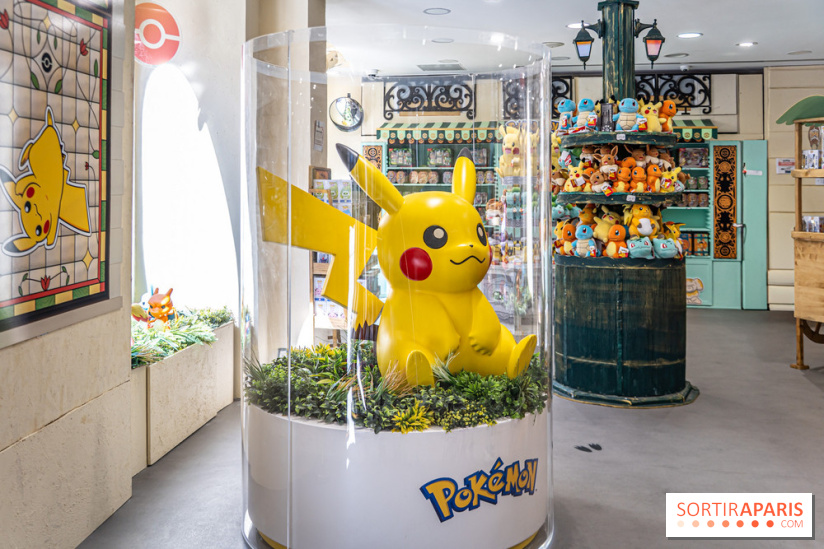 Premiere boutique Pokémon de Paris en photo