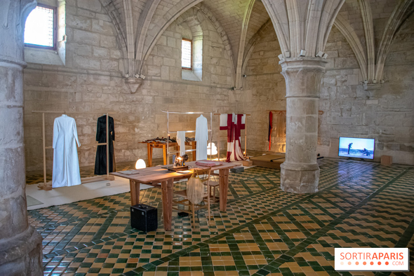 Exposition Marie-Ange Guilleminot à l'Abbaye de Maubuisson