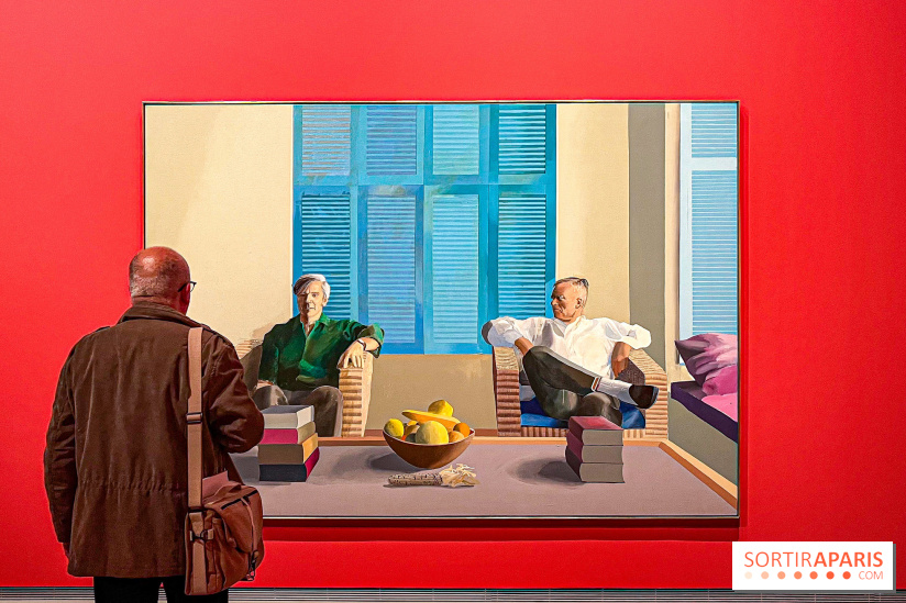 David Hockney : la plus grande exposition retrospective de l'artiste à la Fondation Louis Vuitton - IMG 8466 jpg