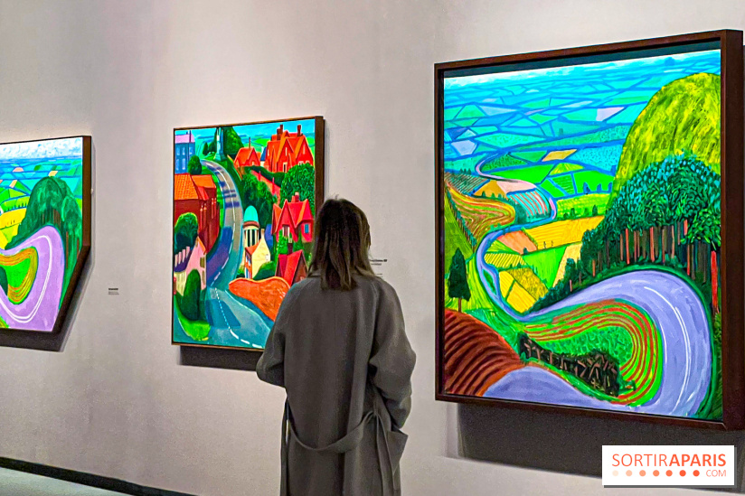 David Hockney : la plus grande exposition retrospective de l'artiste à la Fondation Louis Vuitton