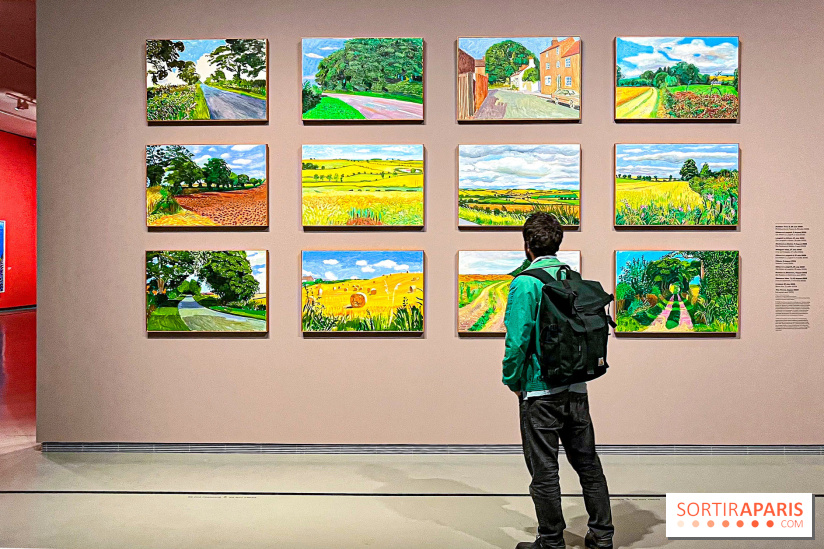 David Hockney : la plus grande exposition retrospective de l'artiste à la Fondation Louis Vuitton - IMG 8519 jpg