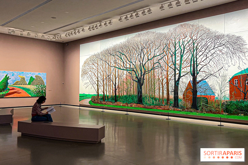 David Hockney : la plus grande exposition retrospective de l'artiste à la Fondation Louis Vuitton