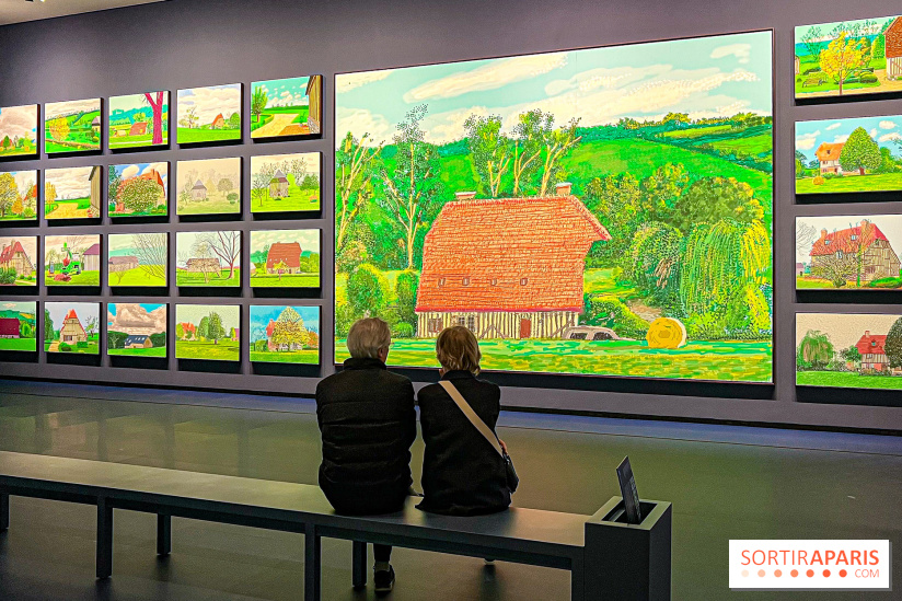 David Hockney : la plus grande exposition retrospective de l'artiste à la Fondation Louis Vuitton - IMG 8652 jpg