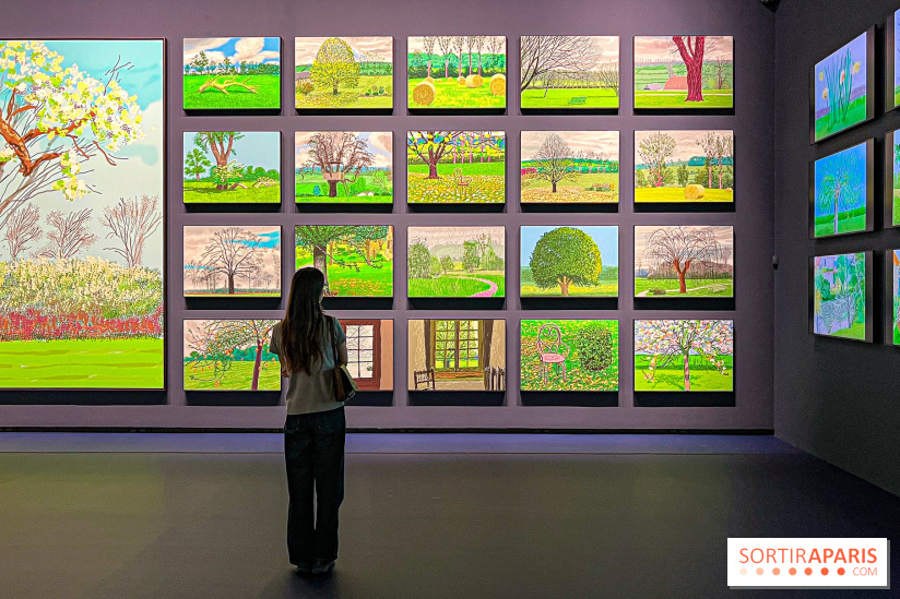 David Hockney : la plus grande exposition retrospective de l'artiste à la Fondation Louis Vuitton