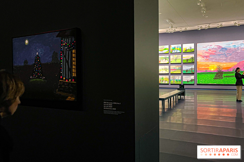 David Hockney : la plus grande exposition retrospective de l'artiste à la Fondation Louis Vuitton - IMG 8674 jpg