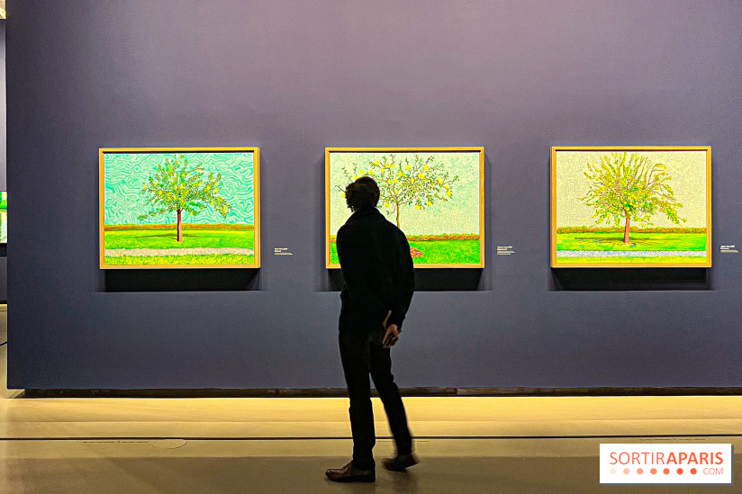 David Hockney : la plus grande exposition retrospective de l'artiste à la Fondation Louis Vuitton - IMG 8678 jpg