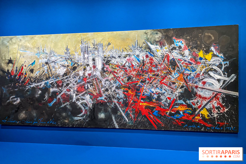 Exposition Georges Mathieu à la Monnaie de Paris