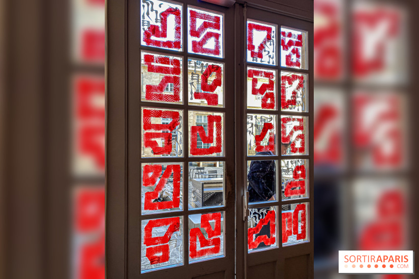 Exposition Graffiti x Georges Mathieu à la Monnaie de Paris - IMG 4592