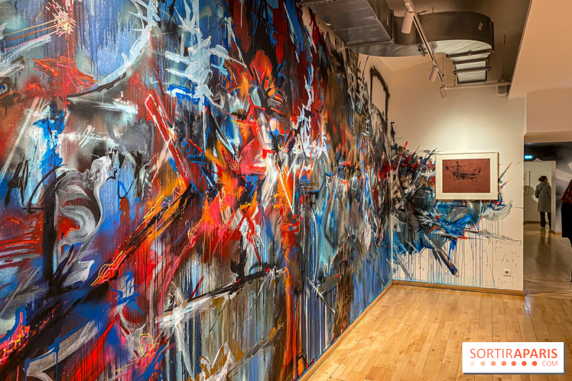 Exposition Graffiti x Georges Mathieu à la Monnaie de Paris