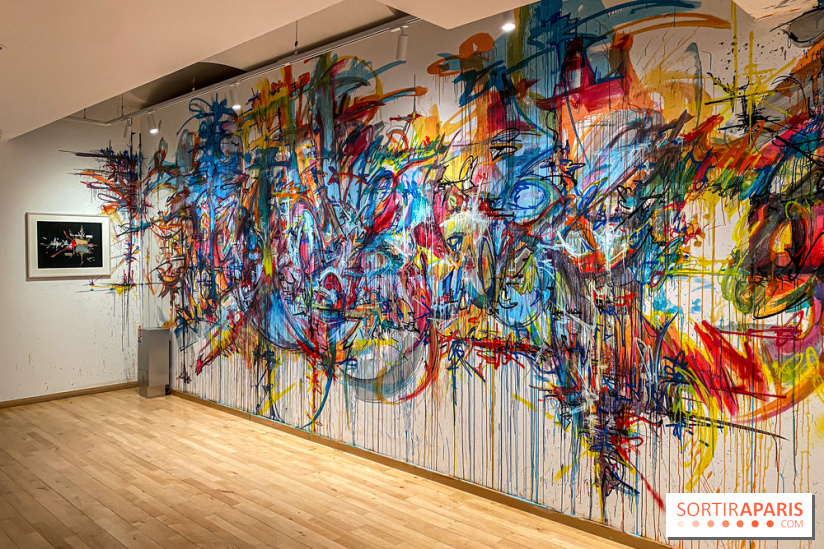 Exposition Graffiti x Georges Mathieu à la Monnaie de Paris