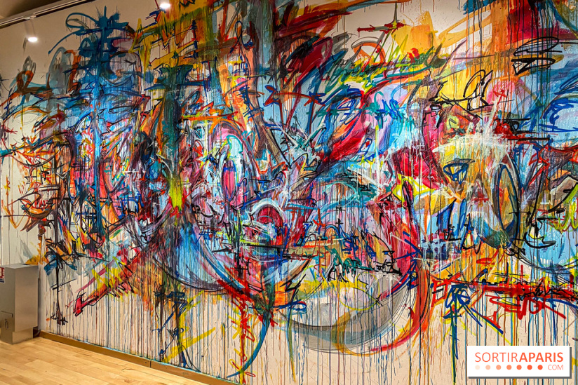 Exposition Graffiti x Georges Mathieu à la Monnaie de Paris