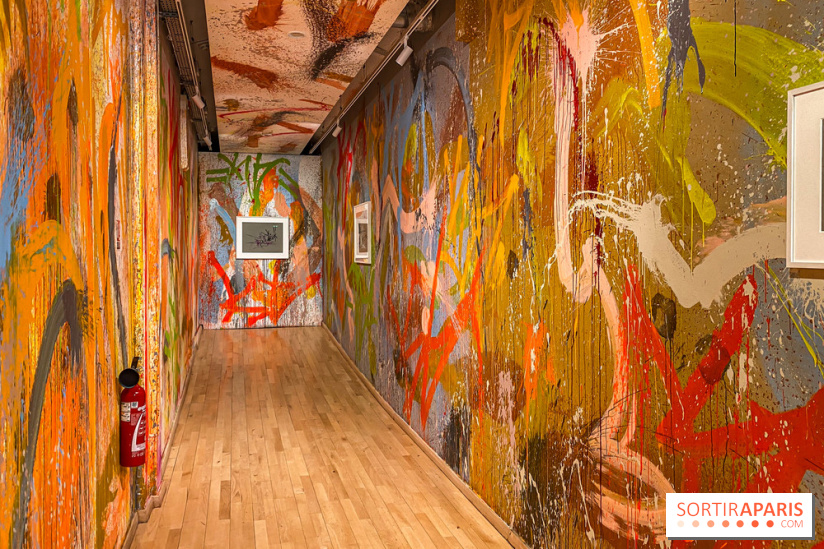 Exposition Graffiti x Georges Mathieu à la Monnaie de Paris