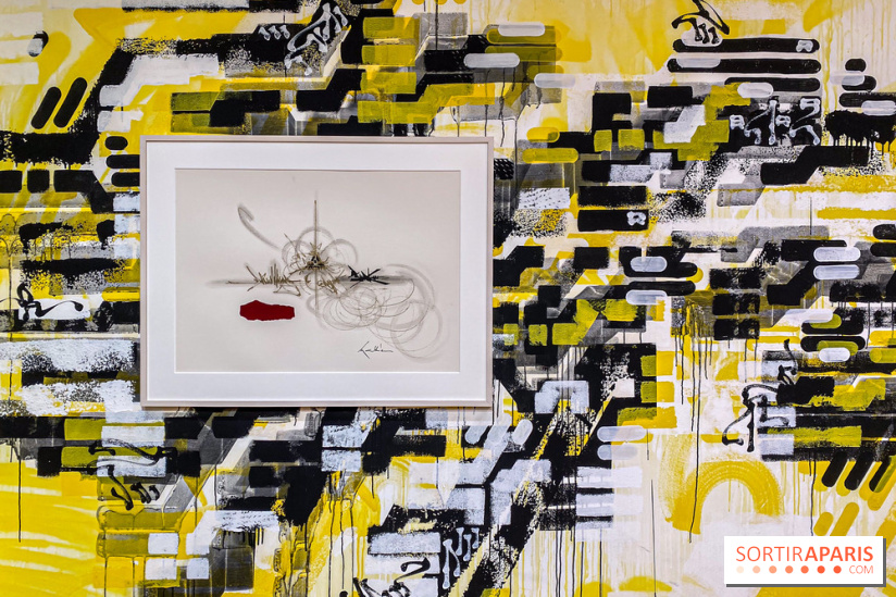 Exposition Graffiti x Georges Mathieu à la Monnaie de Paris - IMG 4622