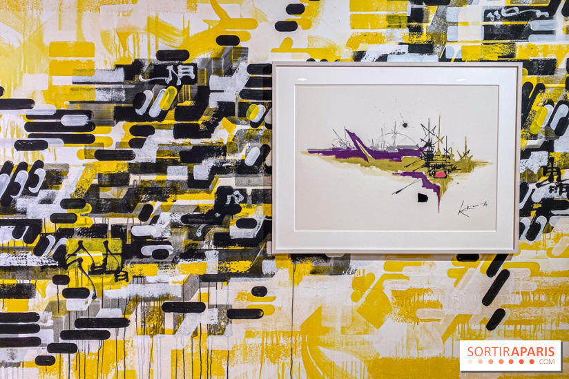 Exposition Graffiti x Georges Mathieu à la Monnaie de Paris