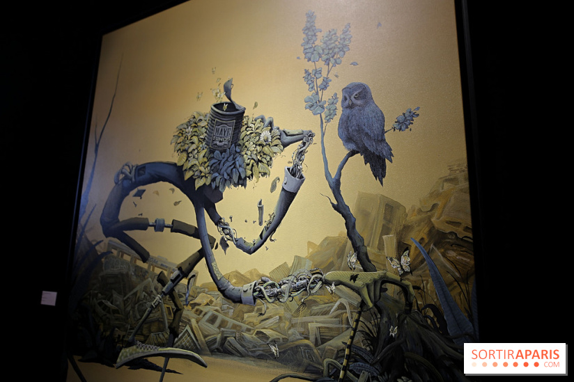 Expo collective et gratuite de street art à la galerie Itinerrance, nos photos  - Expo Galeie Itinerrance Avril 2025 6 fotor 202504118258