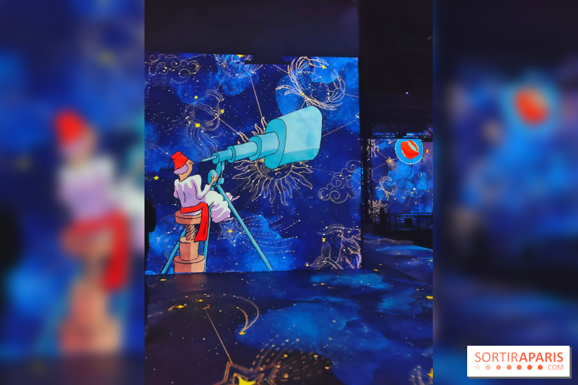 Le Petit Prince, l'odyssée immersive : un voyage poétique et coloré à vivre à l'Atelier des Lumières - fotor 1744363902095
