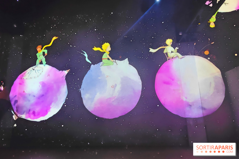 Le Petit Prince, l'odyssée immersive : un voyage poétique et coloré à vivre à l'Atelier des Lumières - fotor 1744363968730