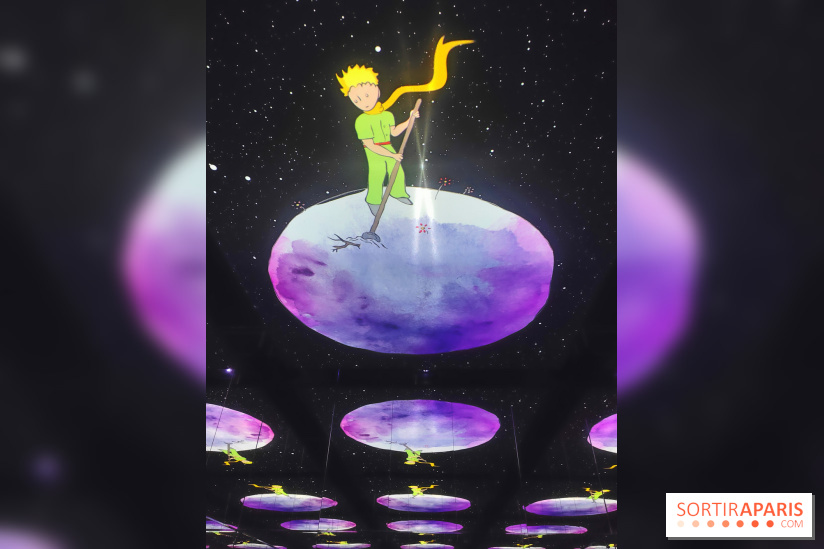 Le Petit Prince, l'odyssée immersive : un voyage poétique et coloré à vivre à l'Atelier des Lumières - fotor 1744363981975