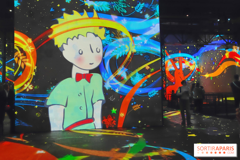 Le Petit Prince, l'odyssée immersive : un voyage poétique et coloré à vivre à l'Atelier des Lumières - fotor 1744364383659