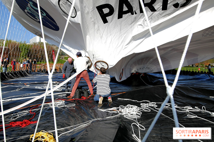 Ballon de Paris au parc André-Citroën : nos photos du gonflement - Ballon de Paris Generali 4 fotor 202504111388