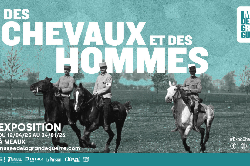 Des chevaux et des hommes au musée de la Grande Guerre de Meaux - EXPO CHEVAUX 1920X1080