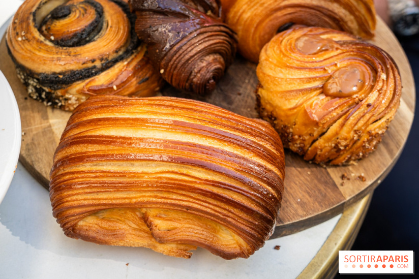 La boulangerie de Christophe Louie lance les nouvelle viennoiseries folles d'Anthony Nguyen - pain suisse