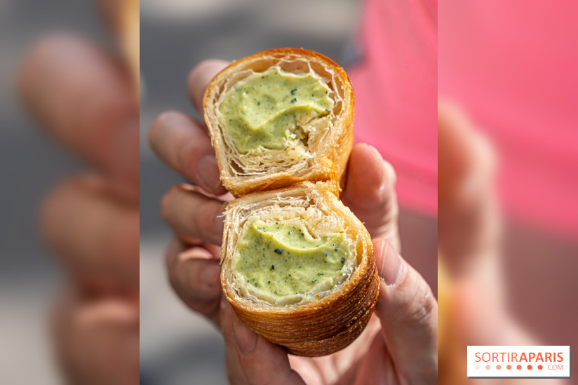 La boulangerie de Christophe Louie lance les nouvelle viennoiseries folles d'Anthony Nguyen - feuilleté au pandan